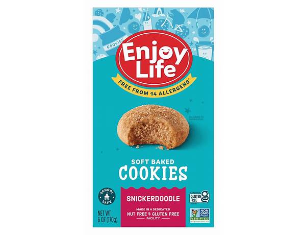 Enjoy life snickerdoodle cookies food facts