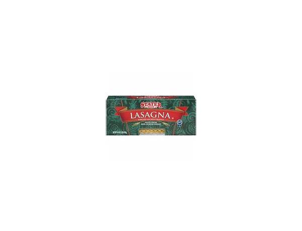 Enriched macaroni product, lasagna nutrition facts