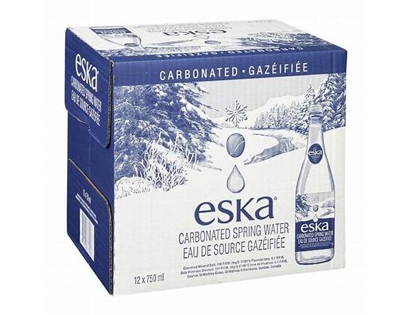 Eska water ingredients