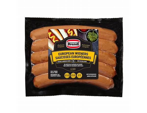 European wieners ingredients