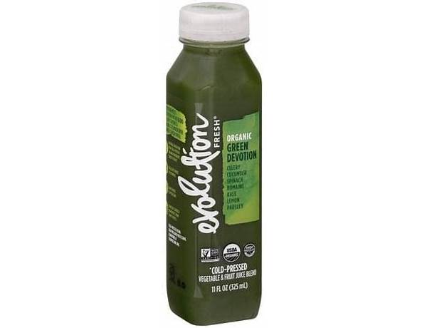 Evolution fresh, vegetable and fruit juice blend, green devotion ingredients