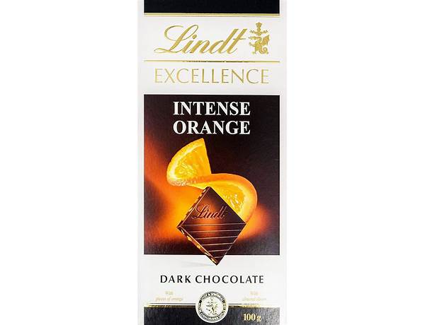 Excellence intense orange dark chocolate food facts