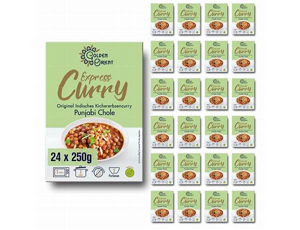 Express curry punjabi chole nutrition facts