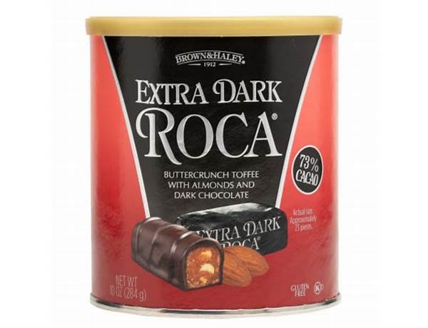 Extra dark roca food facts