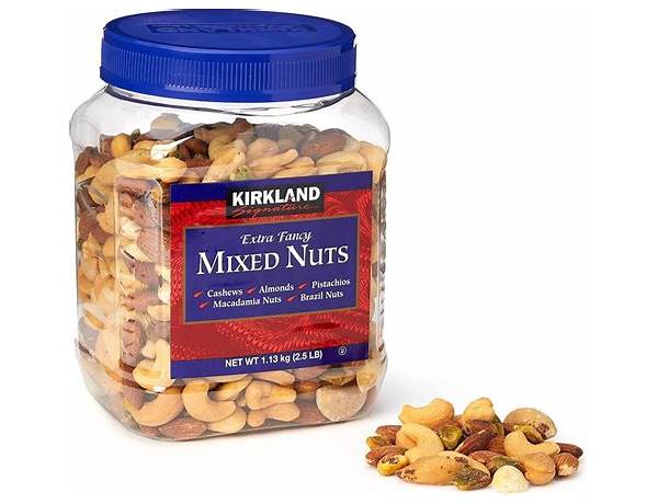Extra fancy mixed nuts food facts