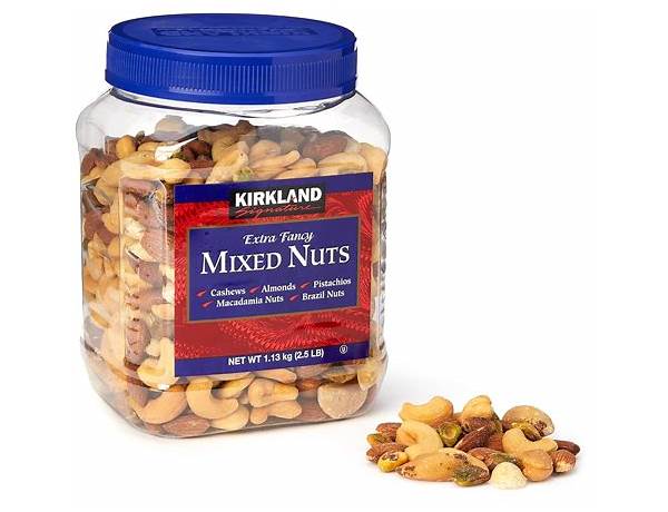 Extra fancy mixed nuts ingredients