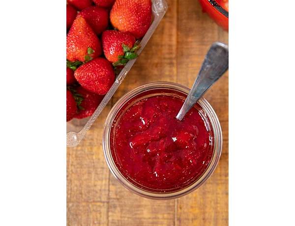 Extra jam, strawberry ingredients