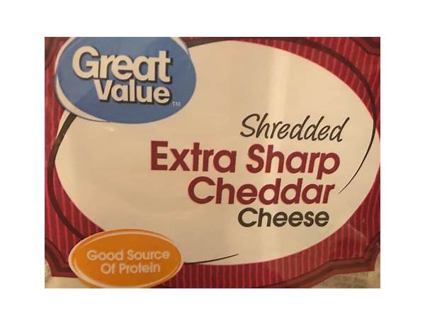 Extra sharo cheddar cheese food facts