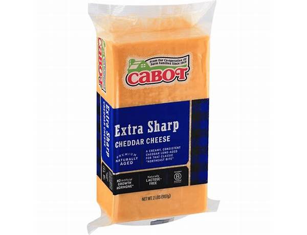 Extra sharp cheese ingredients