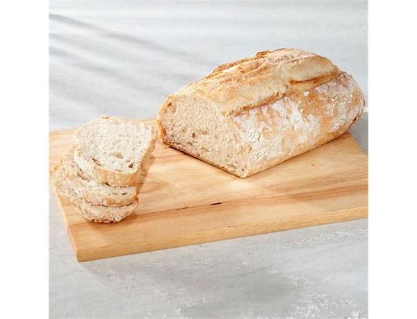 Extra special crusty whitw artisan bloomer food facts