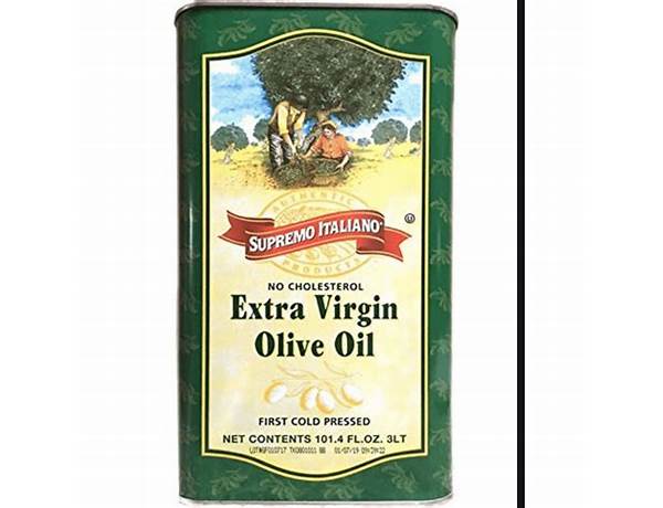 Extra virgin olive oil, cold pressed ingredients