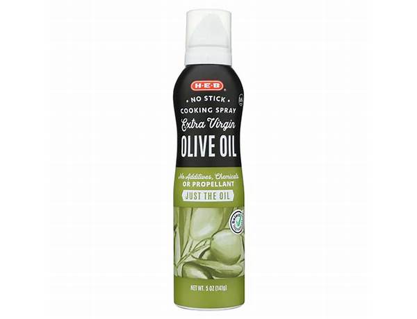 Extra virgin olive oil spray food facts