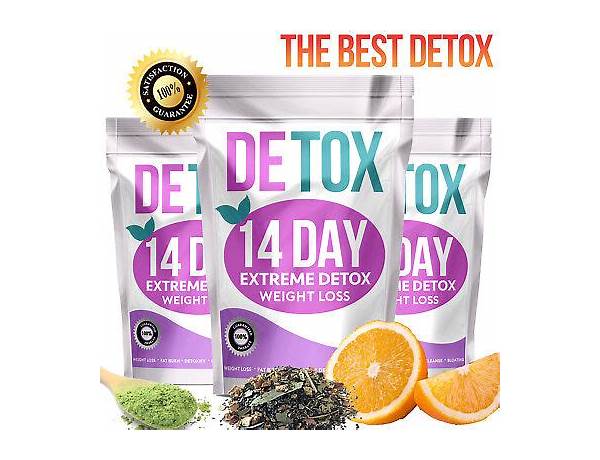 Extreme detox food facts