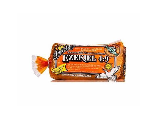 Ezekiel bread original sprouted organic food facts