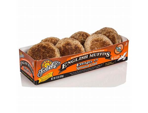 Ezekiel sprouted grain english muffins food facts