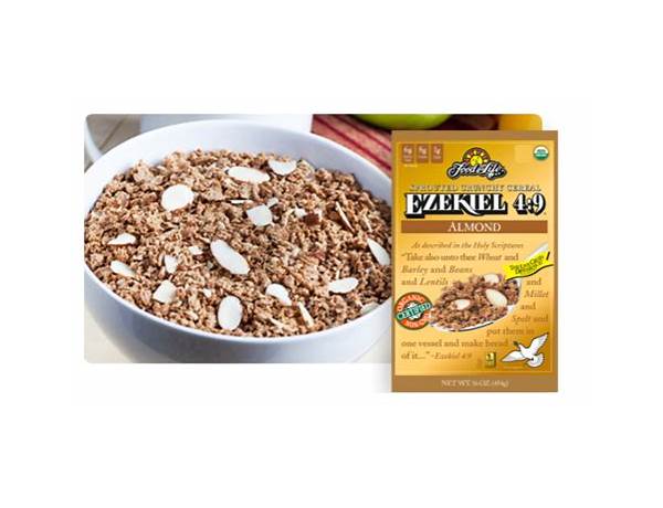 Ezekiel sprouted whole grain cereal almond ingredients