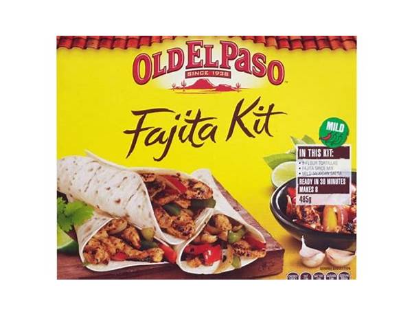 Fajita le kit nutrition facts