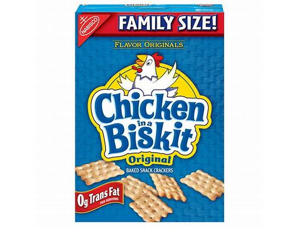 Family size chicken in a biskit original food facts