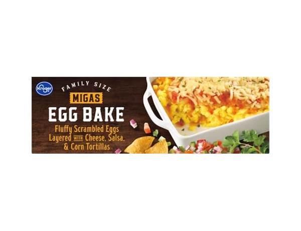 Family size migas egg bake ingredients