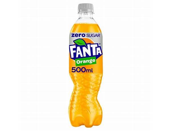 Fanta zero sugar ingredients