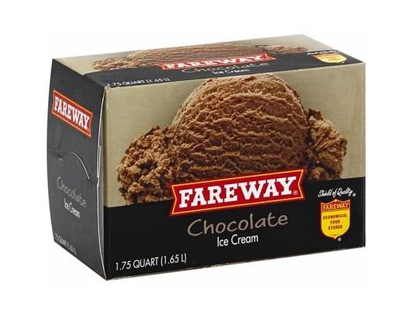 Fareway chocolate ice cream food facts