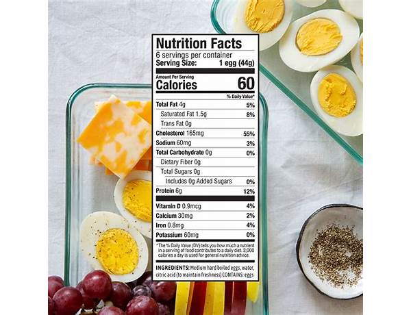 Farm fresh eggs large food facts