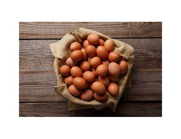 Farm fresh eggs large ingredients