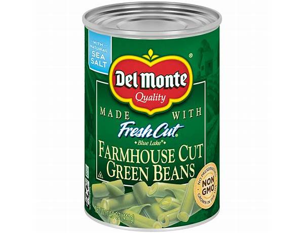 Farmhouse cut green beans food facts