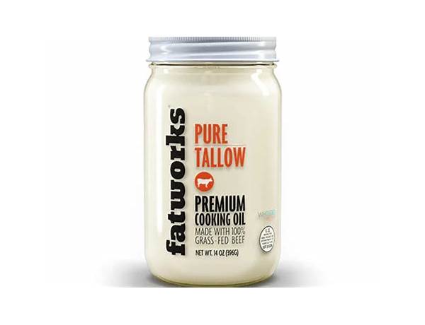 Fatworks pure tallow food facts