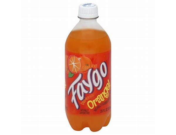 Faygo orange ingredients
