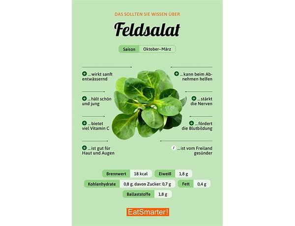 Feldsalat food facts