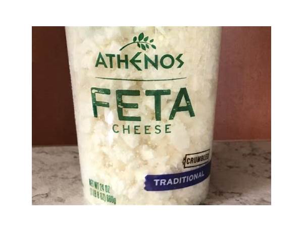 Feta cheese crumbles food facts