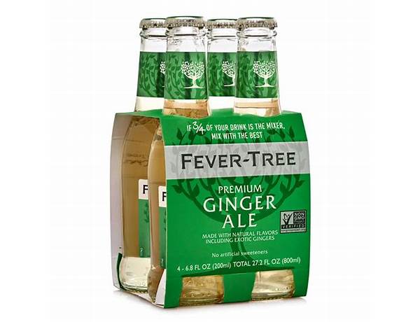 Fever-tree premium ginger ale ingredients