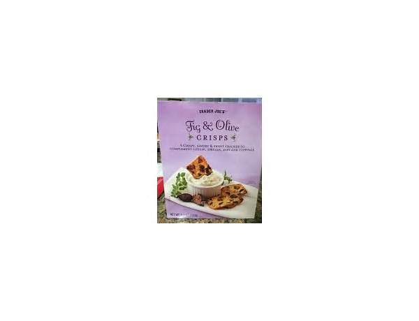 Fig and olive crackers nutrition facts