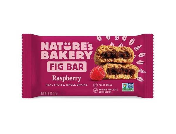 Fig bar raspberry food facts