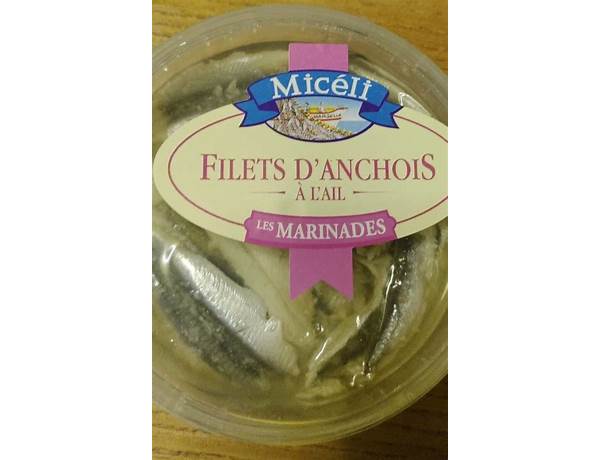 Filets d’anchois food facts