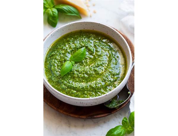 Finest pesto with fresh basil food facts