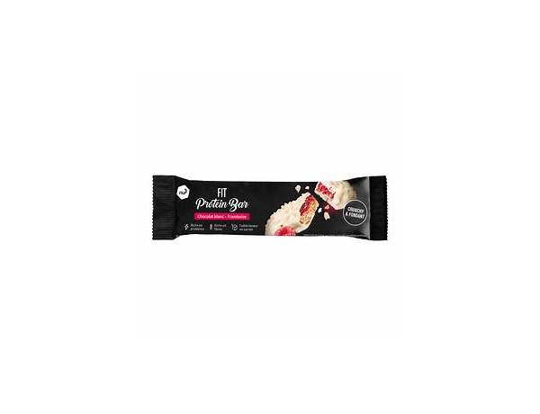 Fit protein bar chocolat blanc nutrition facts