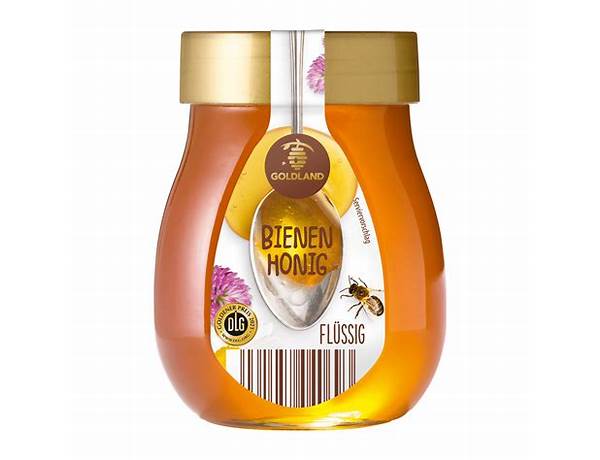 Flüssiger blüten honig ingredients