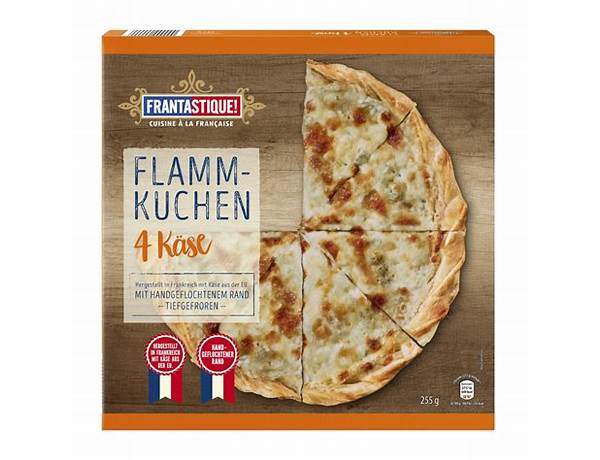 Flammkuchen 4-käse food facts