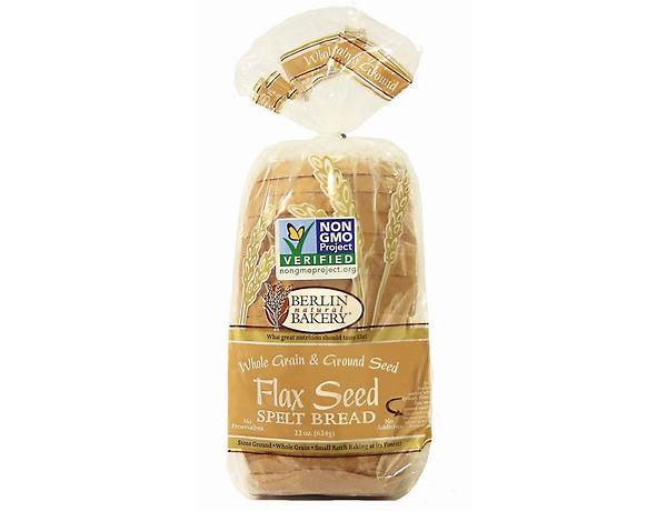 Flax seed spelt bread food facts