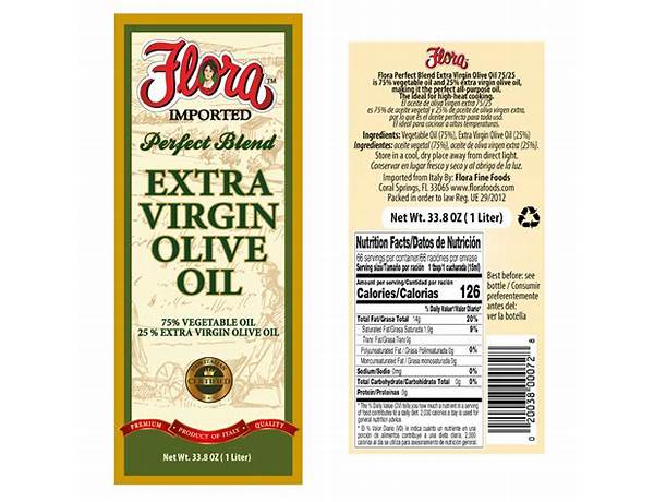 Flora extraviegen olive food facts