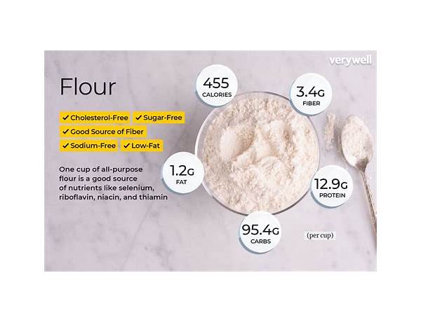 Flour nutrition facts