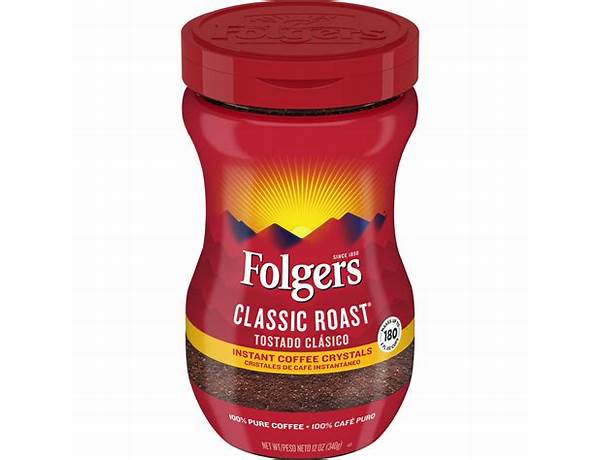 Folgers food facts