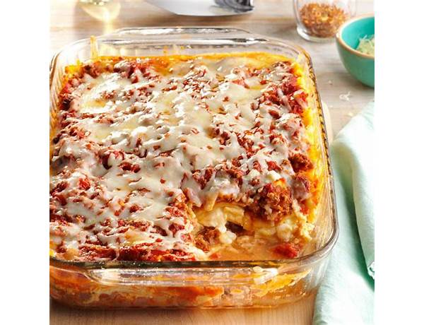 Four cheese lasagna food facts