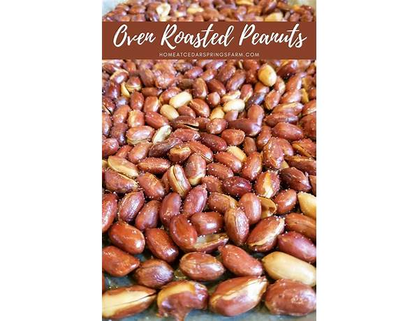 Foven roasted peanuts ingredients