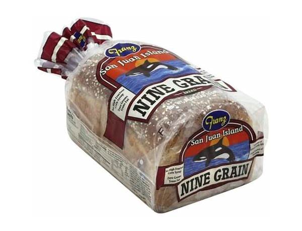Franz nine grain bread food facts