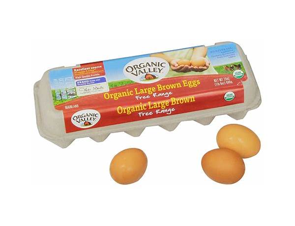 Free range large grade a brown eggs food facts