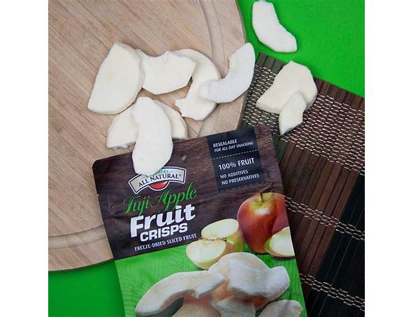 Freeze dried fiji apple ingredients