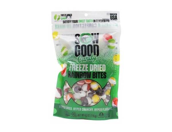 Freeze dried rainbow bites food facts